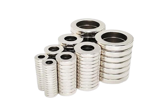 What are the 4 magnetic materials?