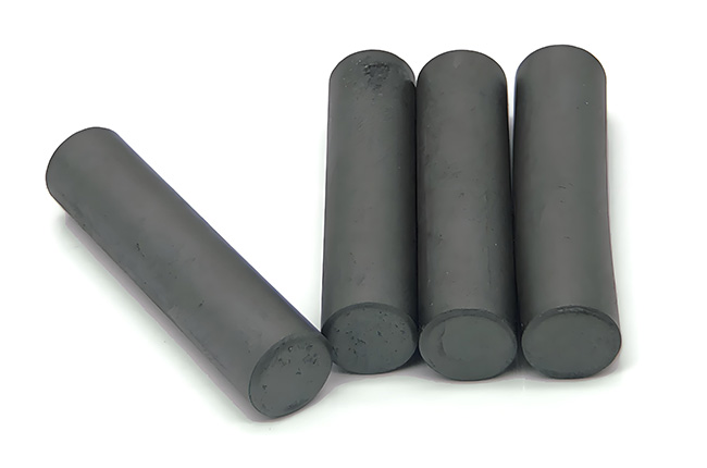 What are ferrite materials?